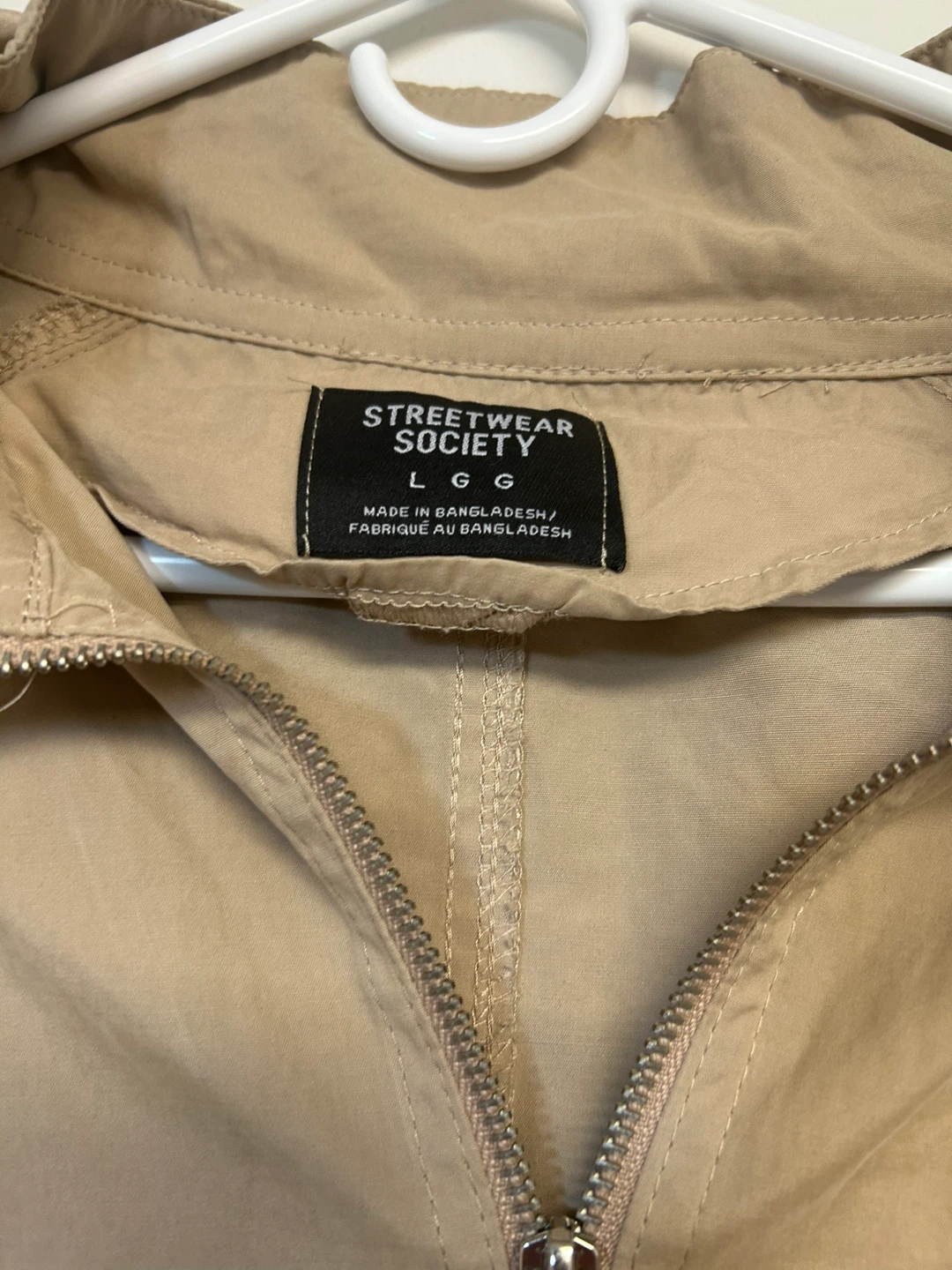 Streetwear Society Beige Anorak Jacket - photo 2