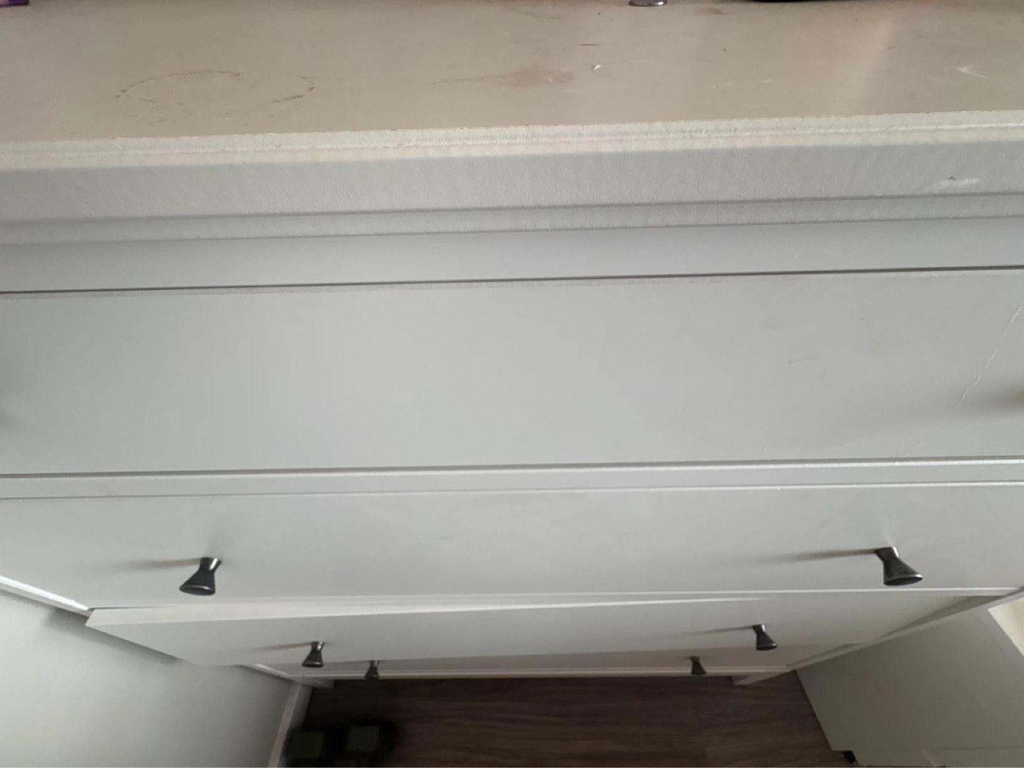 White 4-Drawer Dresser - photo 4
