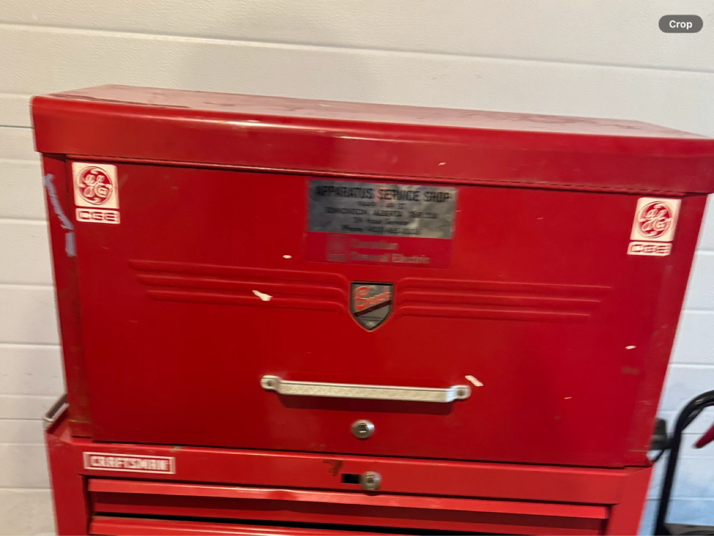 Toolbox. Top 6 drawer chest.