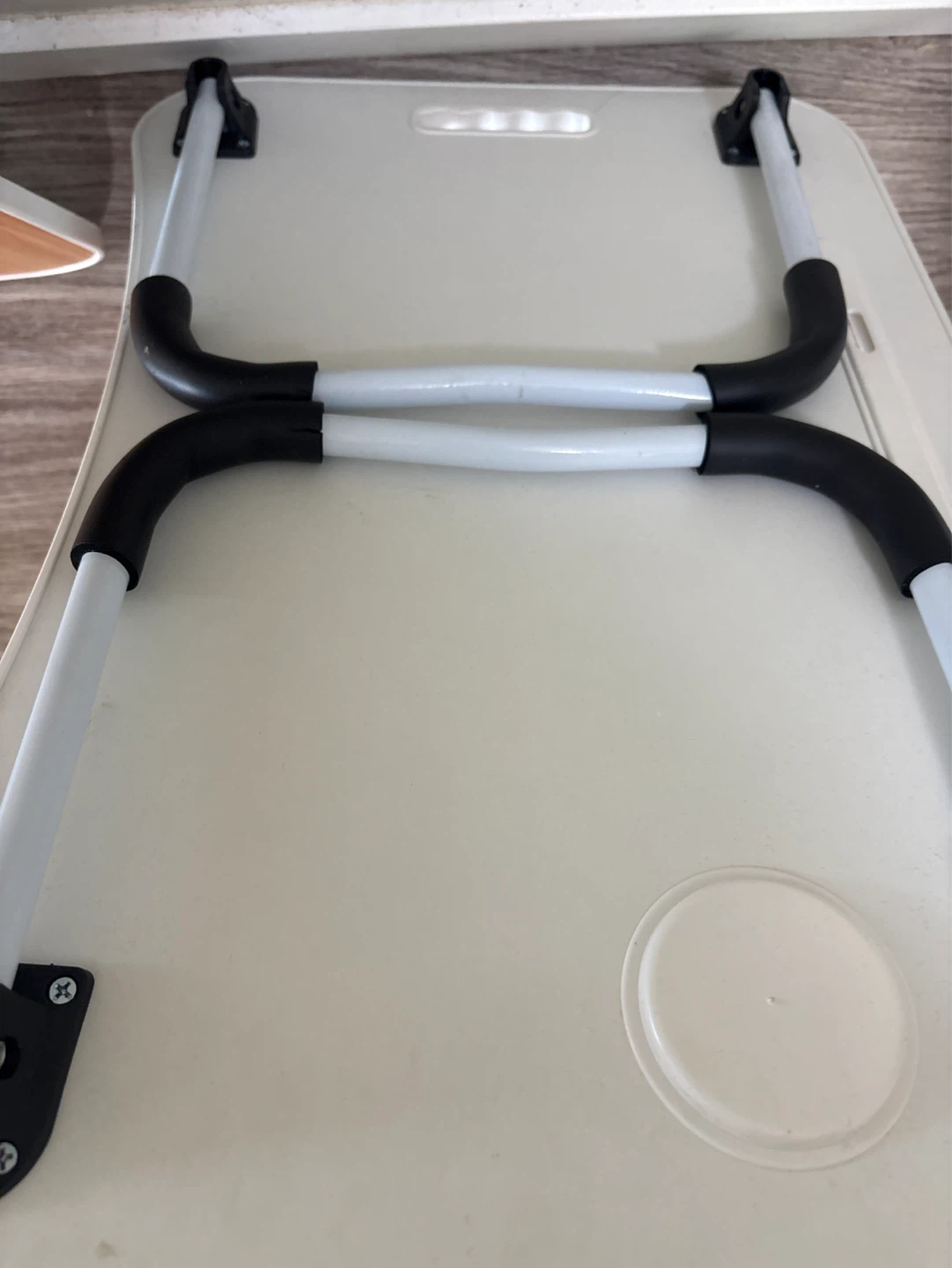 2 Foldable Laptop Desk Tray with Cup Holder - photo 2