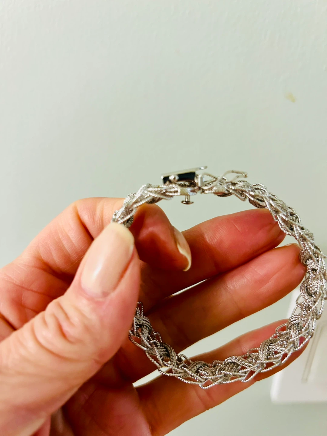 Silver Tone Filigree Bracelet - photo 5