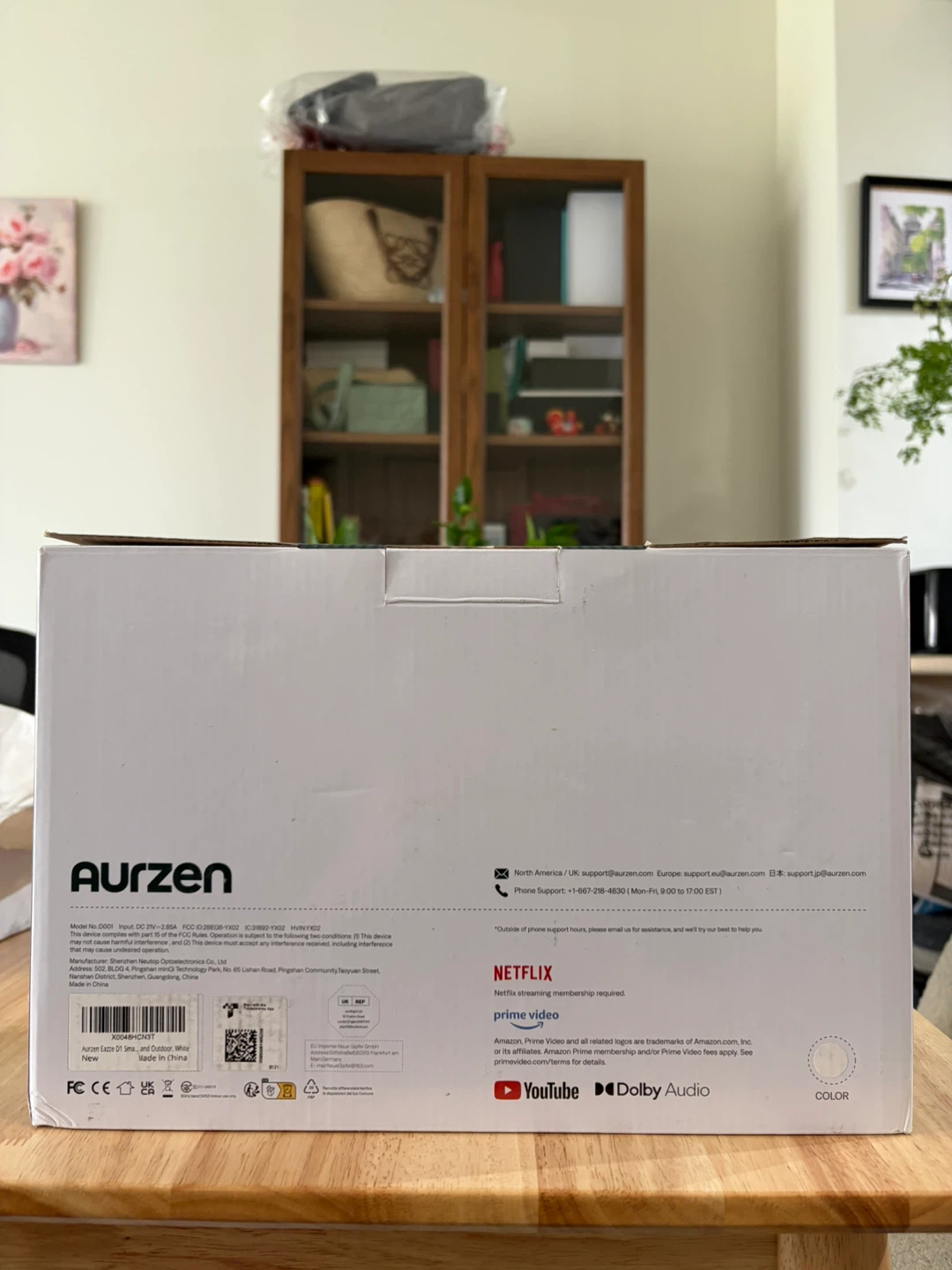 Aurzen EAZZE D1 Portable Projector (inc Project Stand) - photo 2