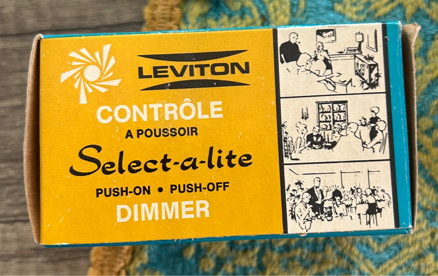 Leviton Select-a-lite Push-On Push-Off Dimmer