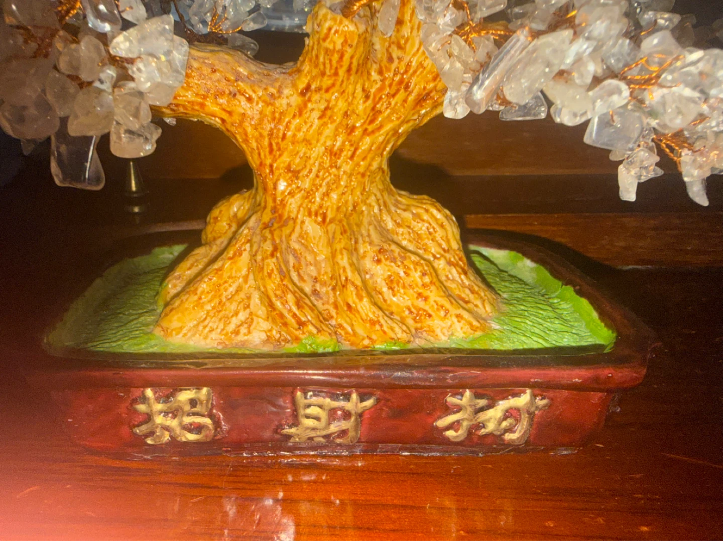 Crystal Gemstone Tree Bonsai - photo 2