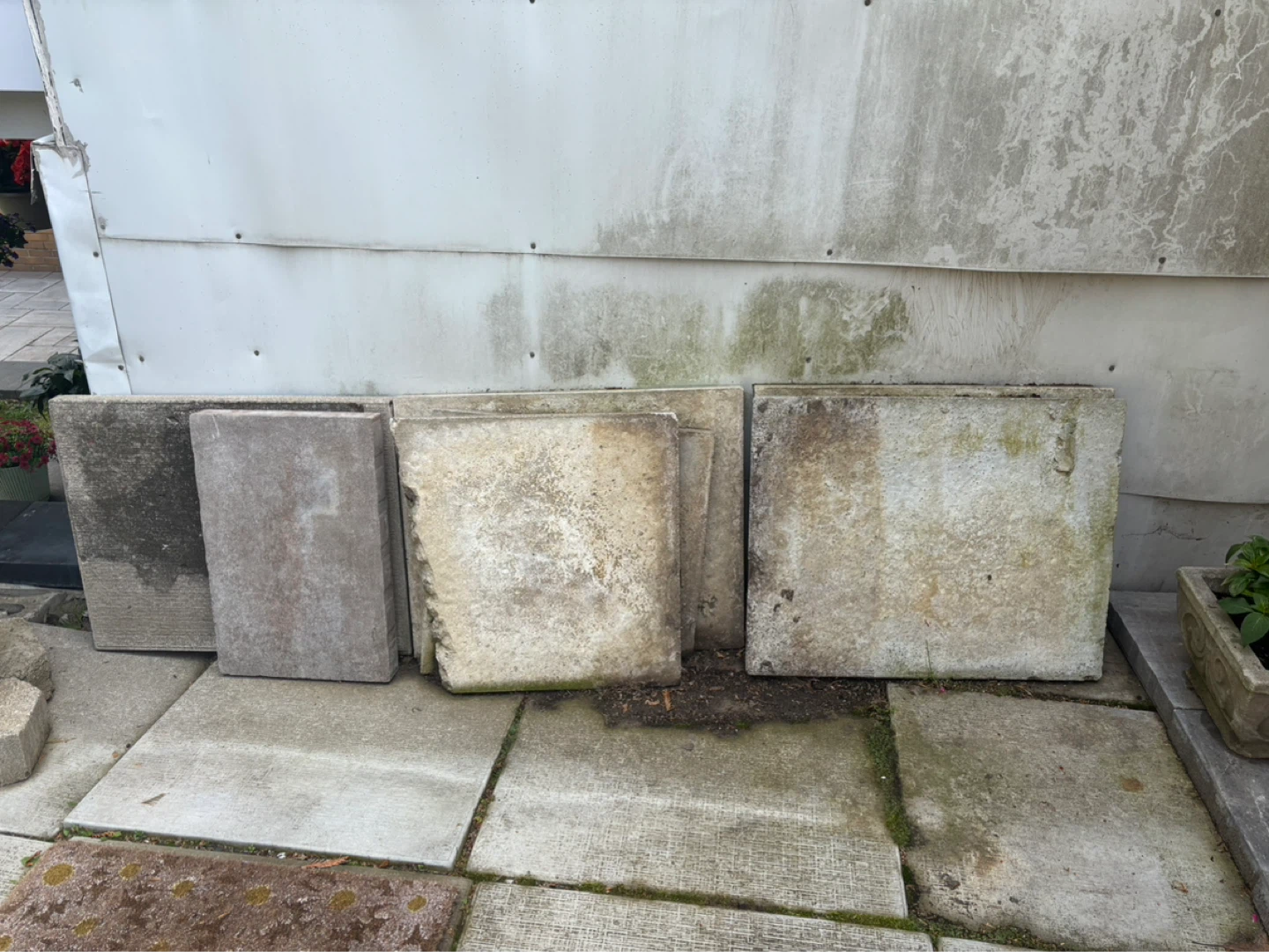 Paver patio slabs
