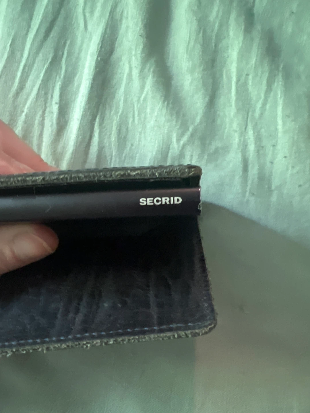 Secrid Card Holder Wallet - Black Leather - photo 3