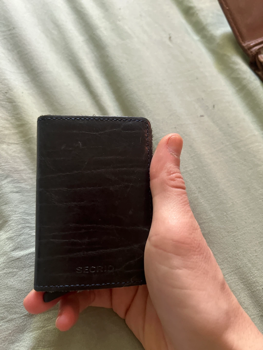 Secrid Card Holder Wallet - Black Leather - photo 4