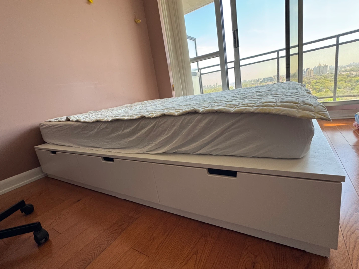 IKEA NORDLI Queen Bed Frame with Storage - photo 2