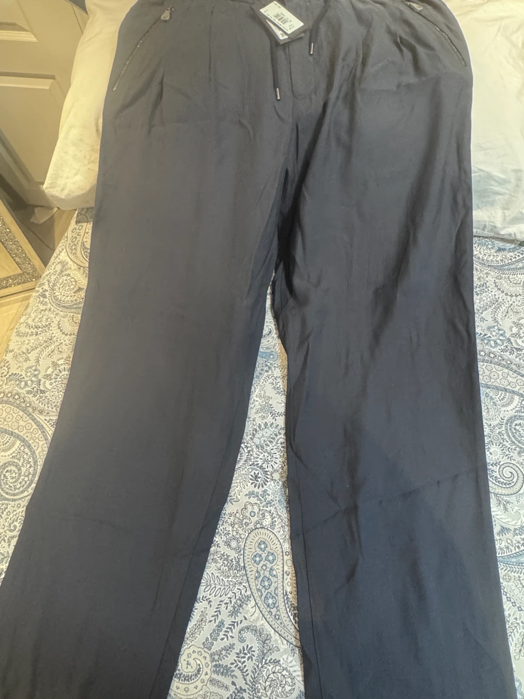 Giorgio Armani Men's Navy Cargo Pants Size 54 - photo 5