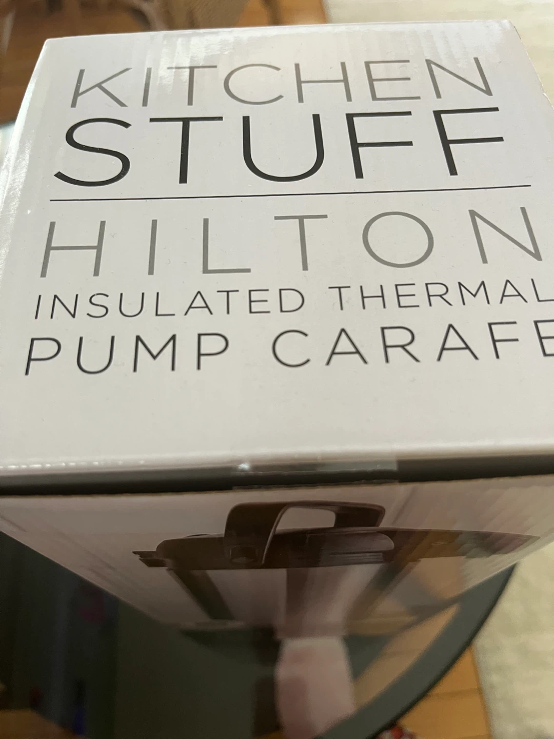 Brand new! Thermos Pump Carafe 1.9L (Kitchen stuff plus) - photo 3