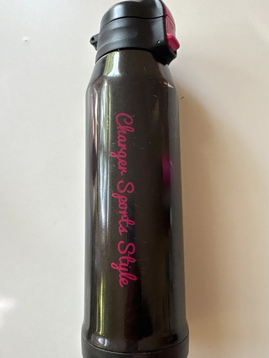 Charger Sports Style Water Bottle