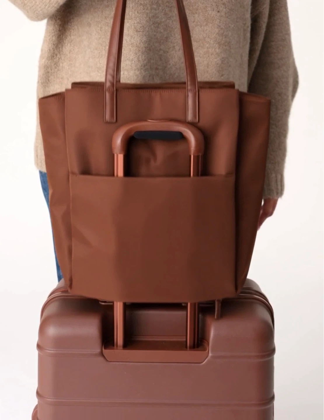 BEIS - The Commuter Tote  in Maple - photo 2