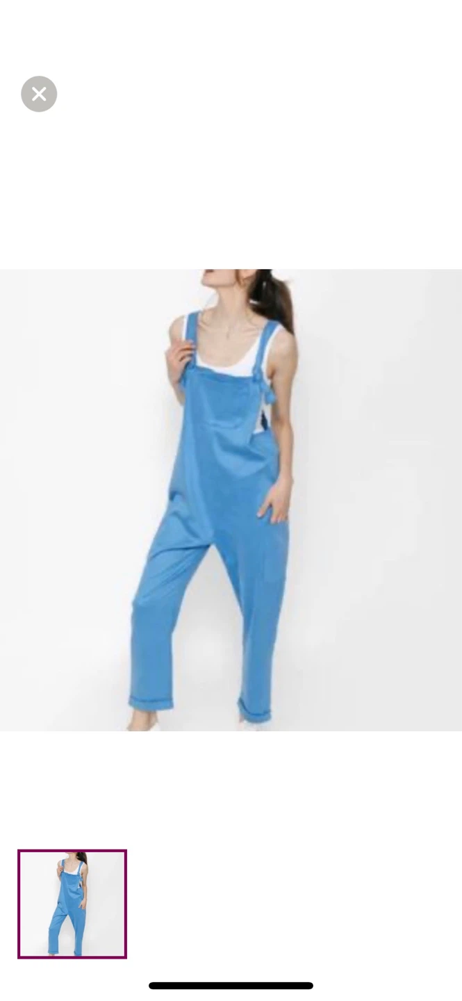 Smash + Tess Blue Overalls XL