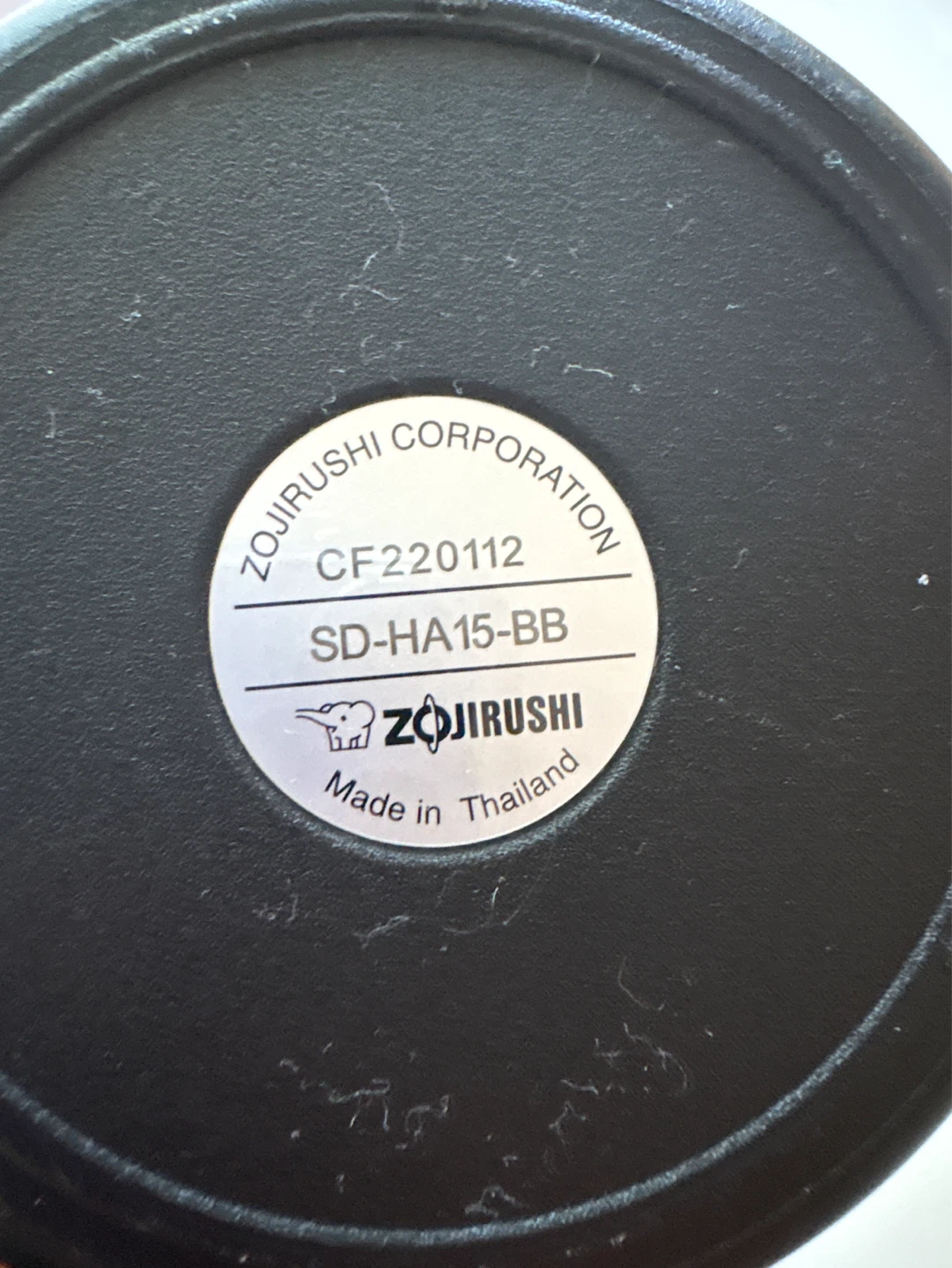Zojirushi SD-HA15-BB X Charge Water Bottle