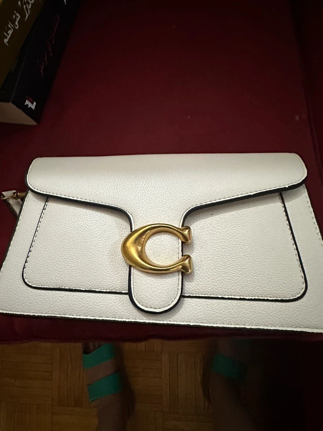 White Coach like Shoulder Bag - photo 2