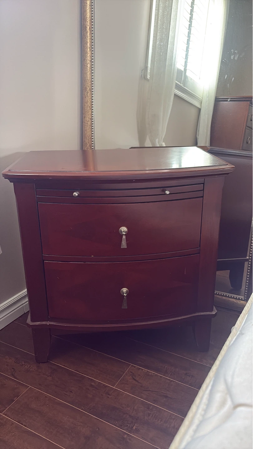 Queen Bed Frame + Mattress + Matching Nightstand & Dresser - photo 3