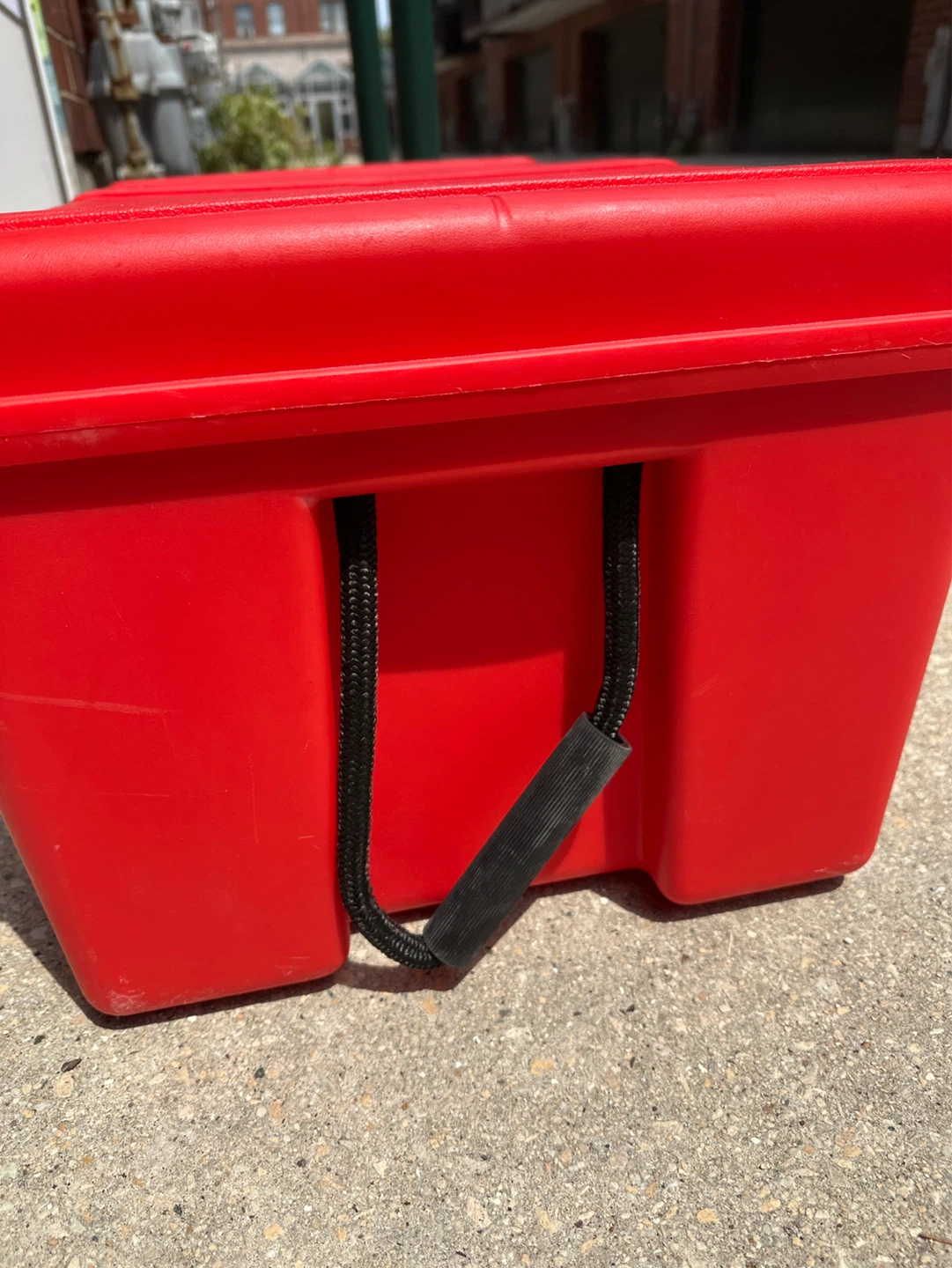Contico Red Rolling Storage Trunk - photo 3