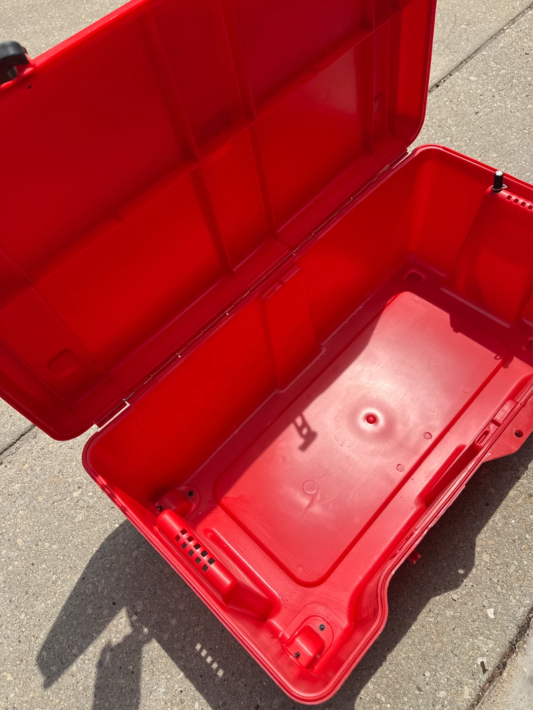 Contico Red Rolling Storage Trunk - photo 2
