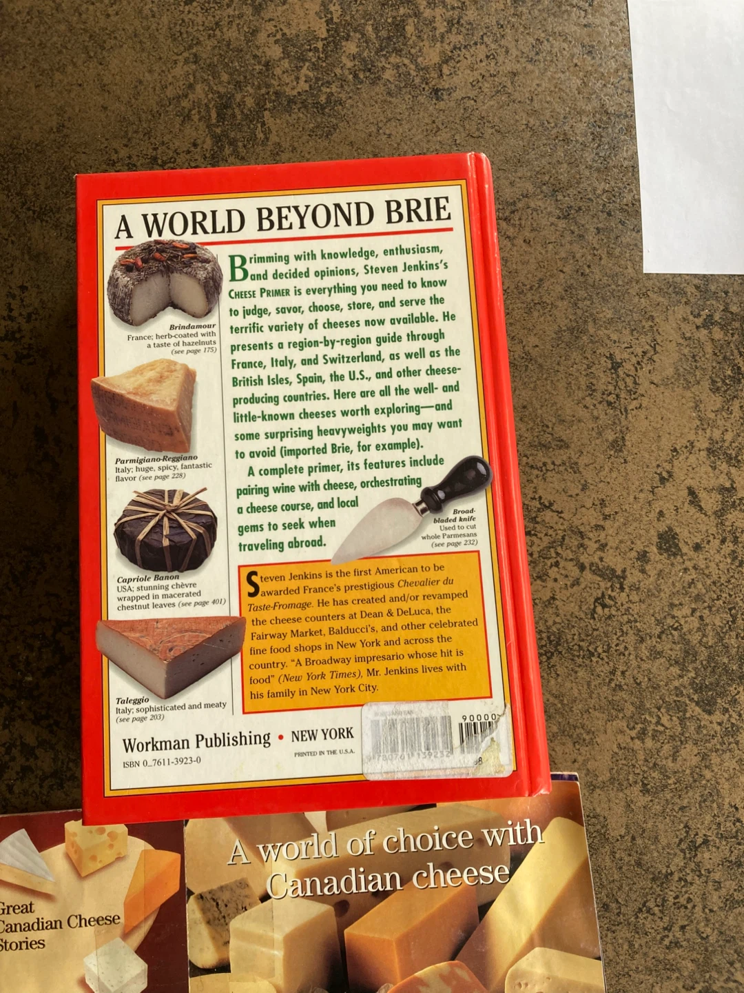 Steven Jenkins Cheese Primer Book - photo 2