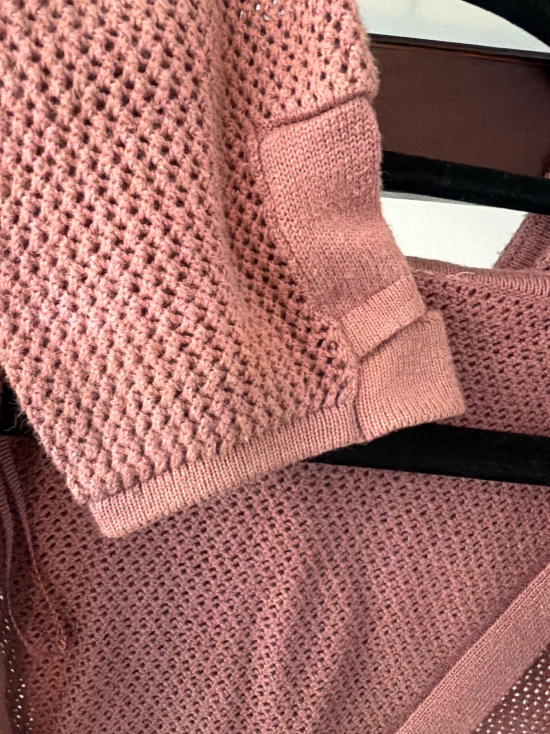 Lululemon Pink Knit Open Back Cardigan - photo 4