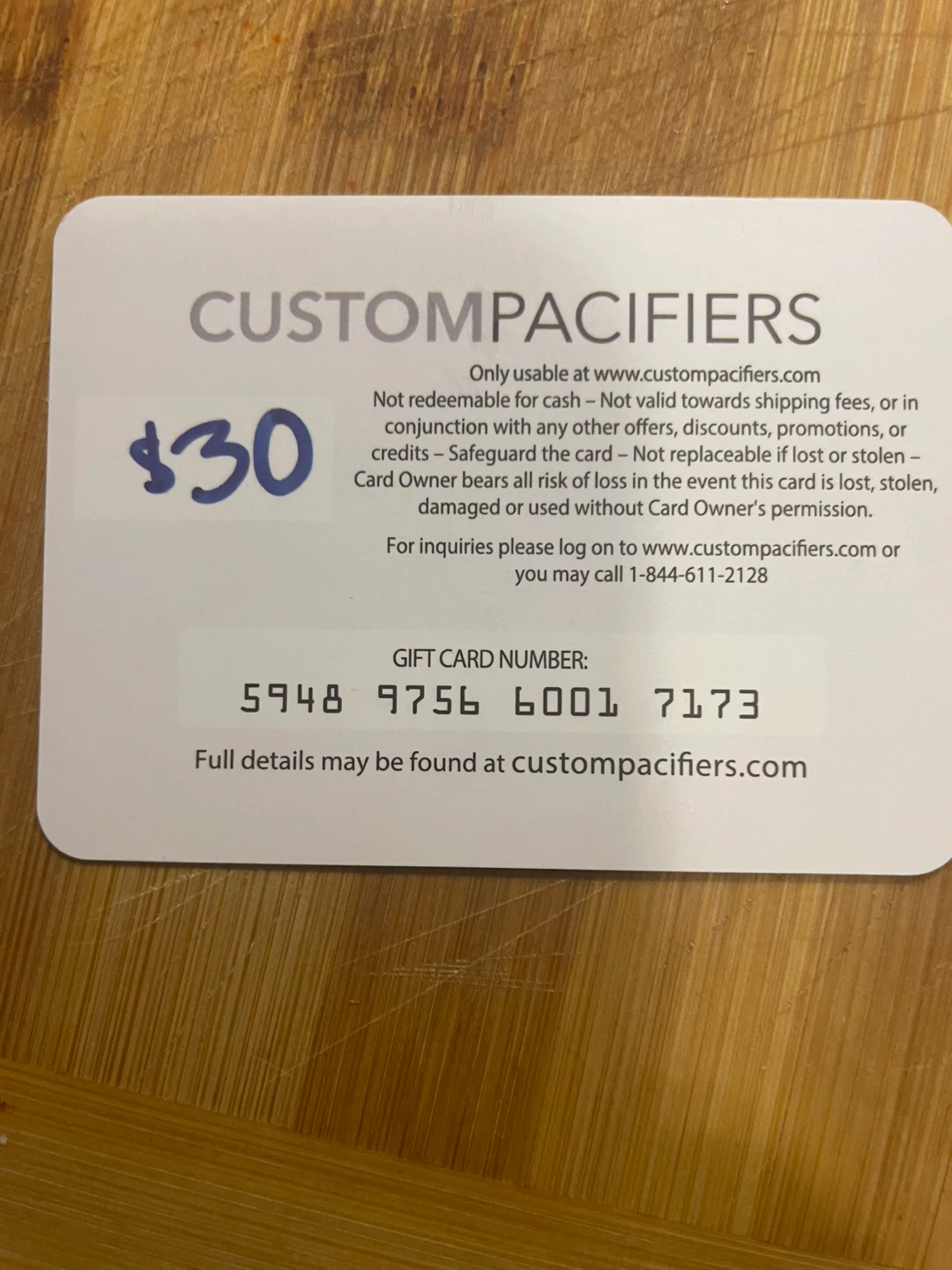 4- Gift Cards $50 Custom Snappies Gift Card - photo 2
