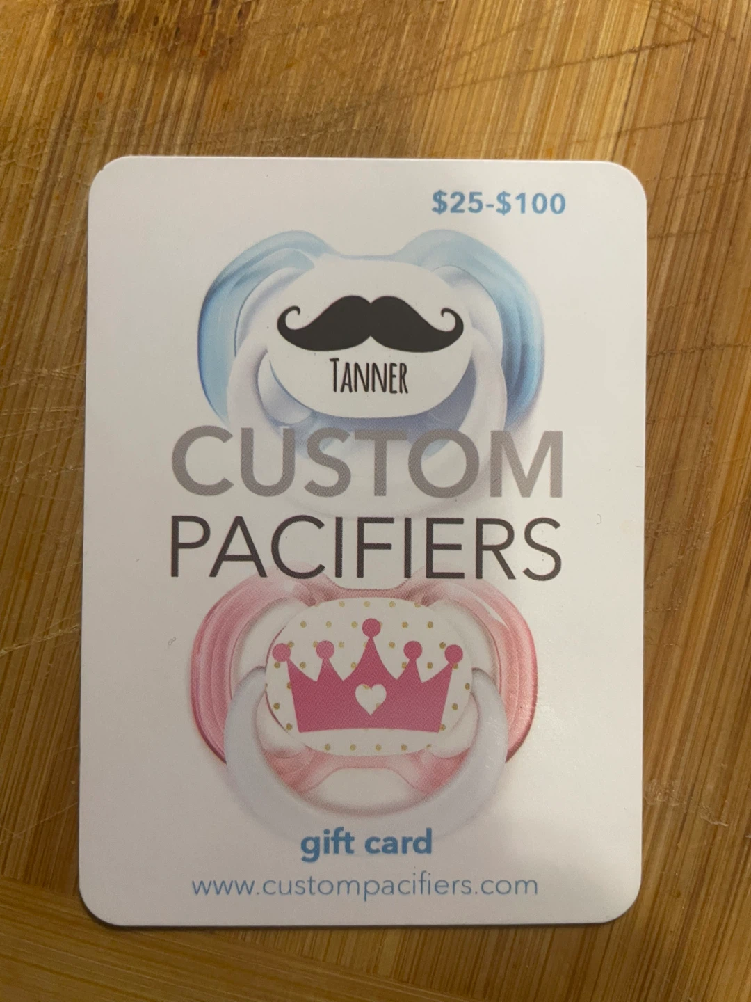 4- Gift Cards $50 Custom Snappies Gift Card