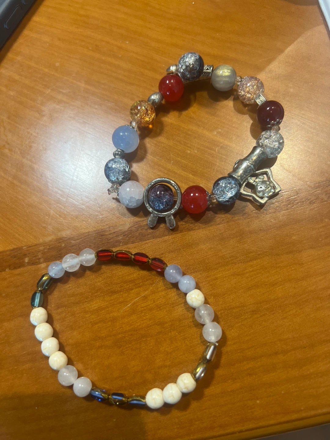 Handmade Beaded Bracelets - Set of 2