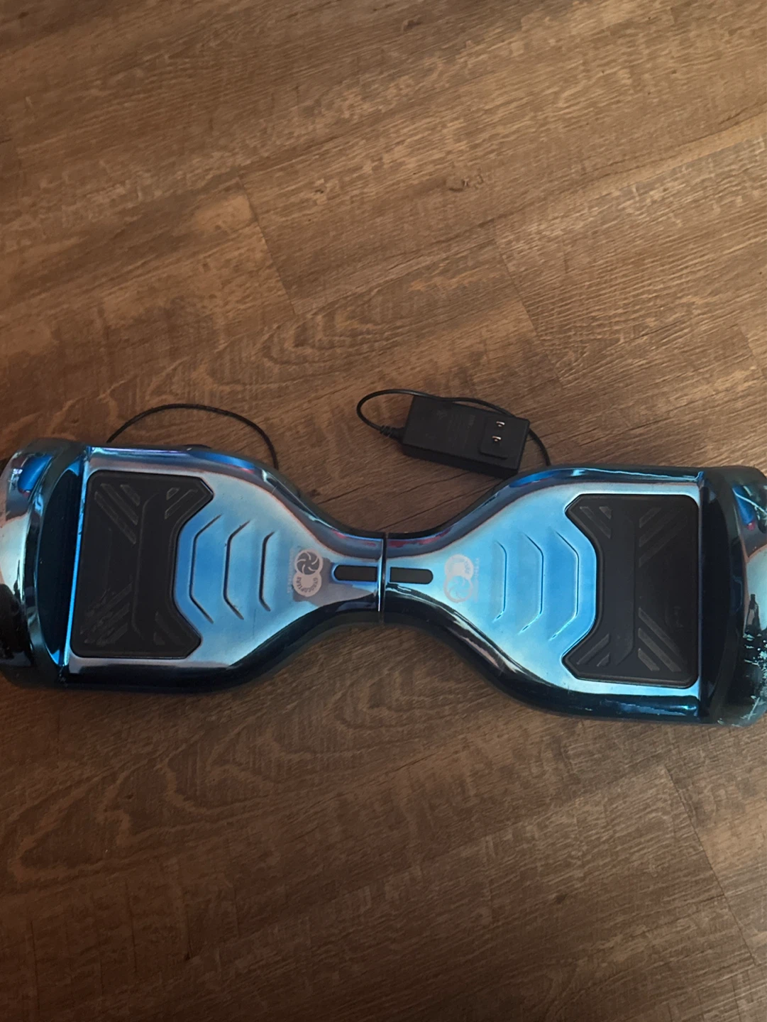 Blue Hoverboard with Charger