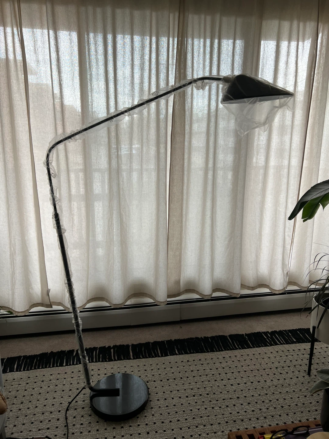 Black Floor Lamp - BRAND NEW