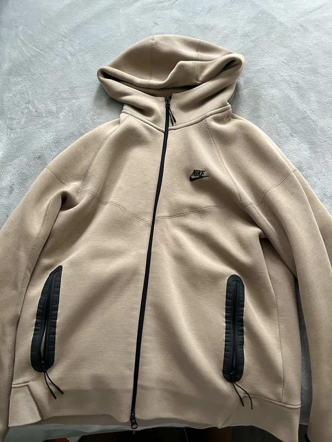 authentic brown nike tech size L - photo 2