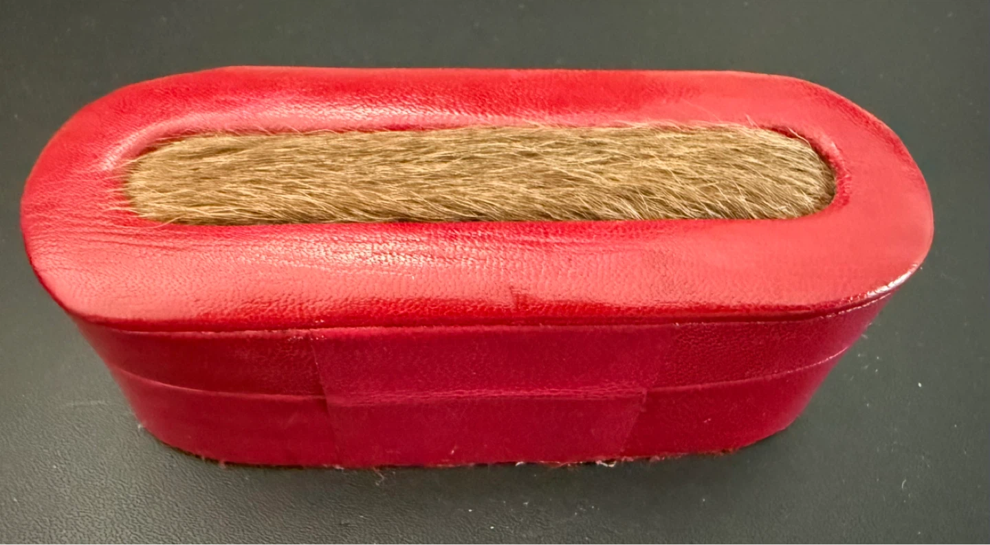 Aarong Red Oval Jewellery Case with Mirror - photo 2