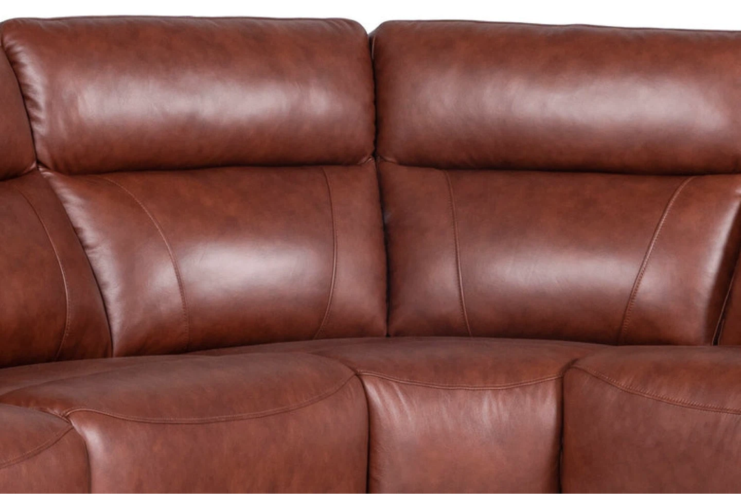 Sorrento 6-Piece Genuine Leather Power Reclining Sectional Sofa - photo 5
