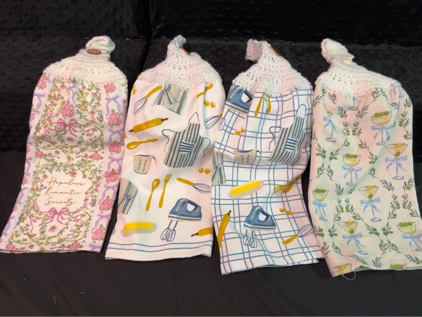 Crocheted kitchen towels - photo 4