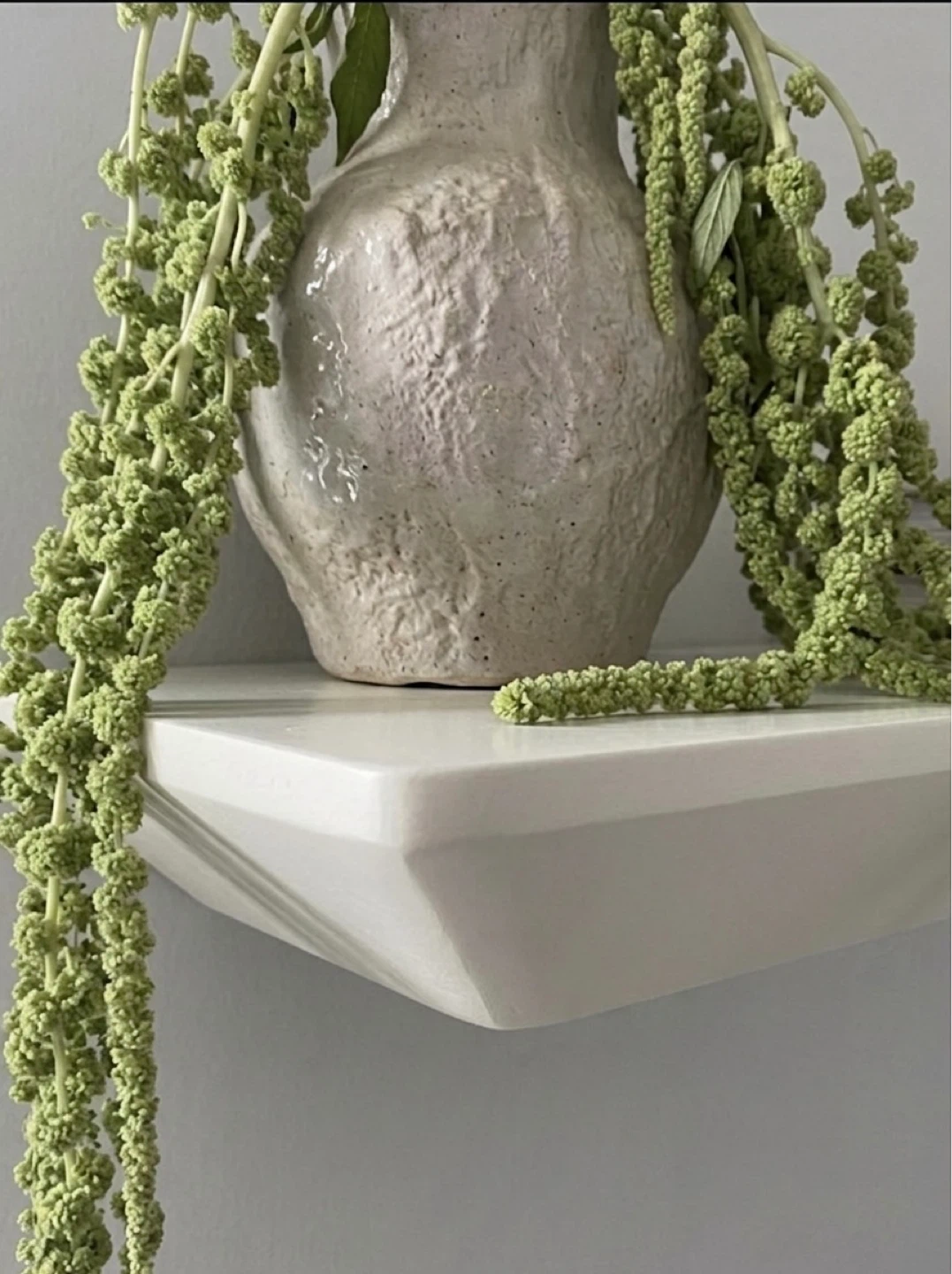 West Elm White Shelf with Brackets - photo 2