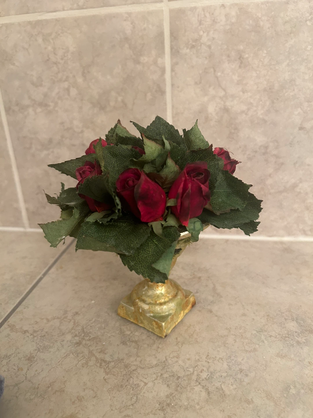 Small Artificial Rose Arrangement