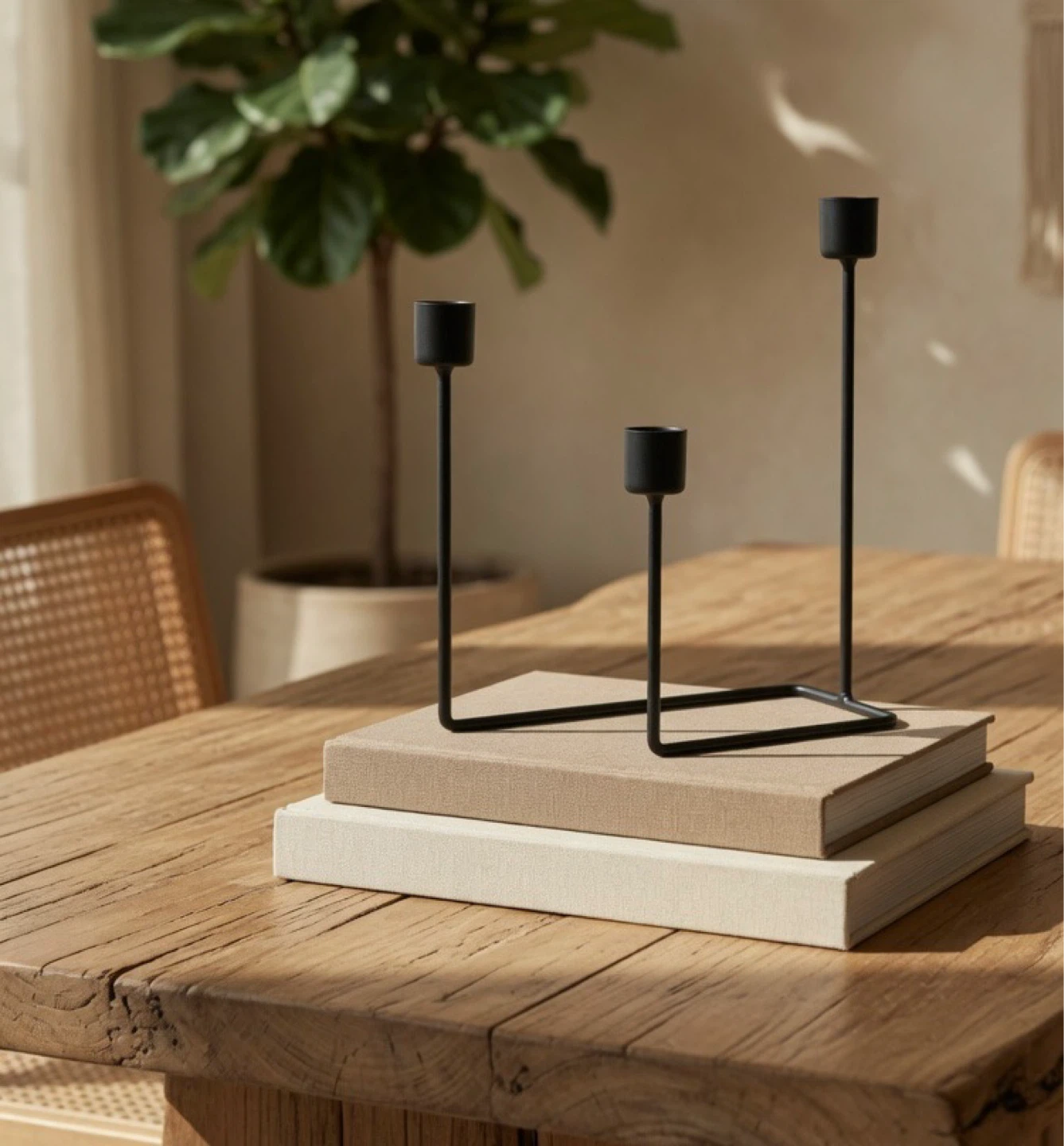 Modern 3-Arm Candelabra Candle Holder - photo 2