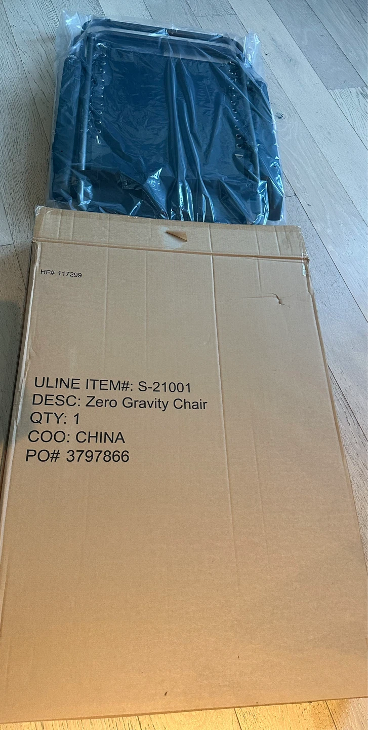 Uline Zero Gravity Chair - photo 2