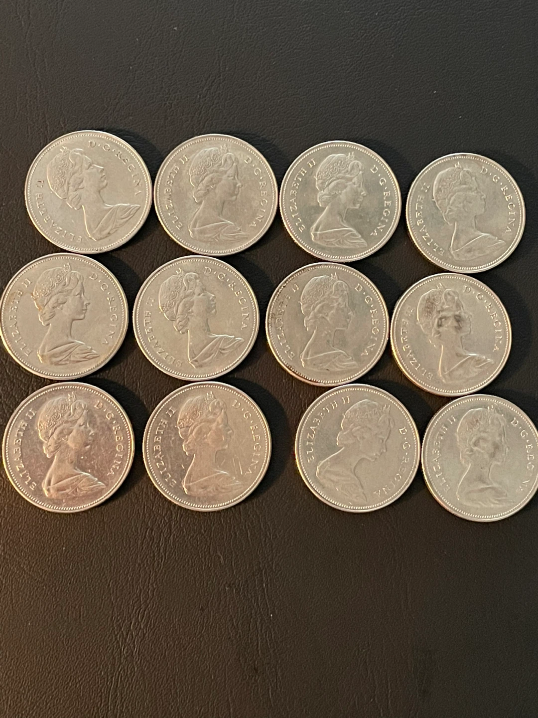 Canadian half dollars