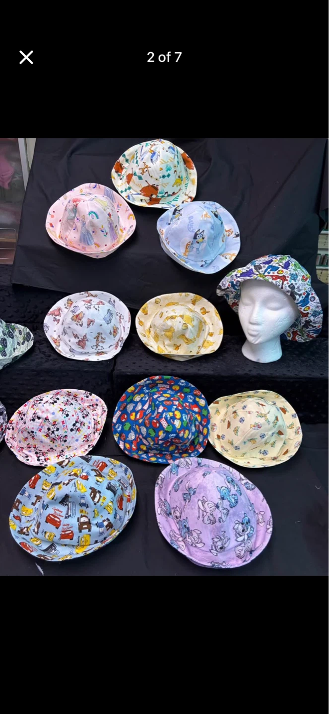 Baby toddler bucket hats - photo 3