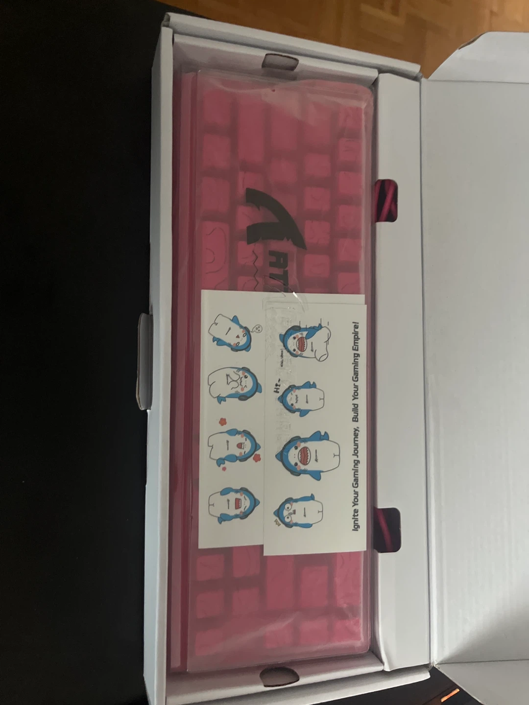 Attack Shark X68 HE Magnetic Switch Keyboard - Pink - photo 3