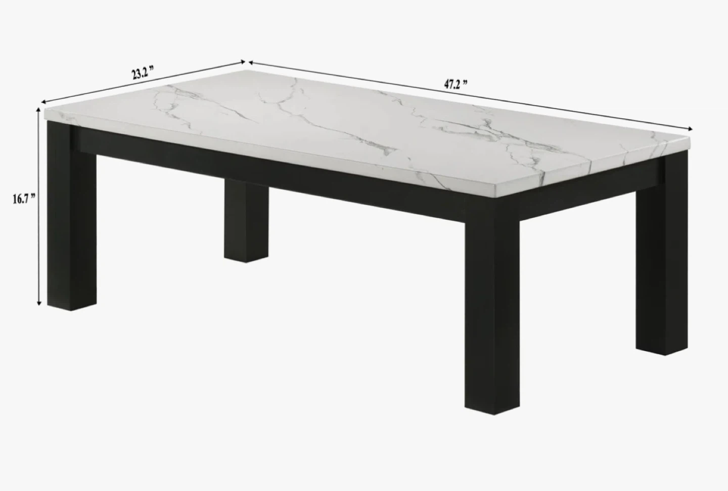 Marble Top Coffee Table - photo 2
