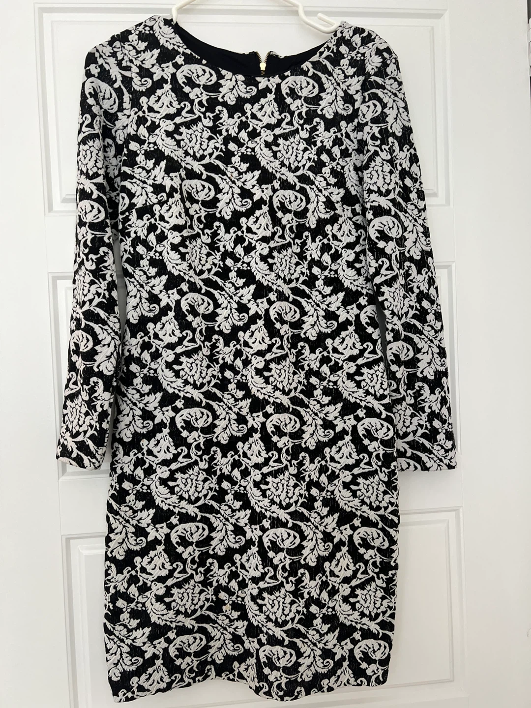Dynamite Black & White Floral Print Dress Size M - photo 2