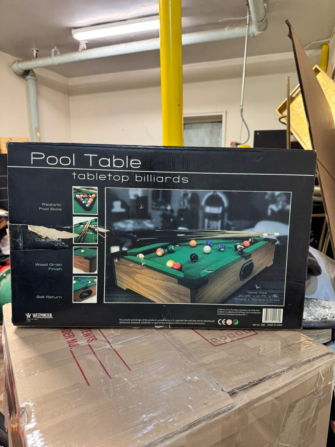 Westminster Pool Table - Tabletop Billiards - photo 2