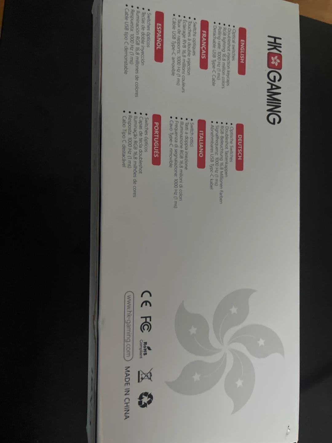 HK Gaming GK61 60% Optical Gaming Keyboard - photo 2