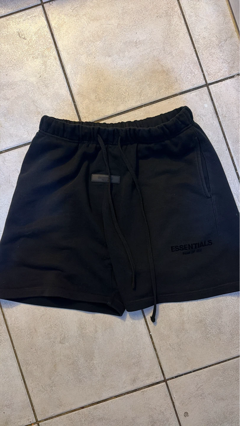 Black Essentials Shorts