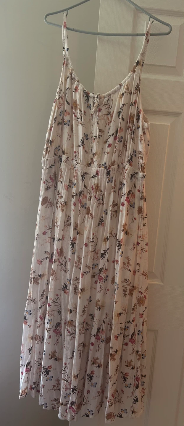 Black Tape Floral Maxi Dress - Size 1X