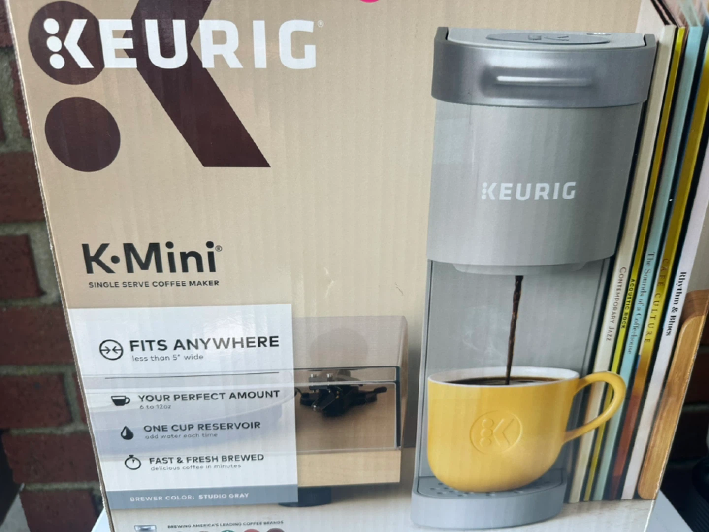 Keurig K-Mini Single Serve Coffee Maker - Studio Gray