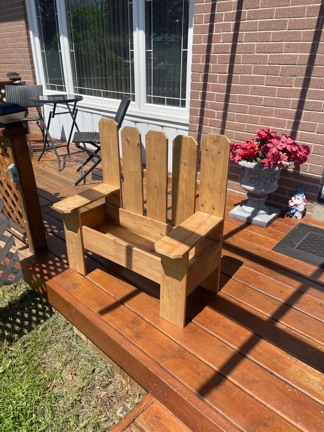 Wooden Benchstyle Planter
