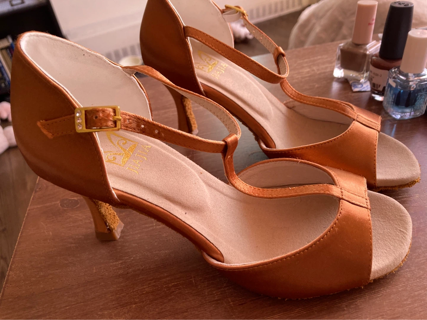 Salsa/Latin Dance Shoes Size 5 - photo 2