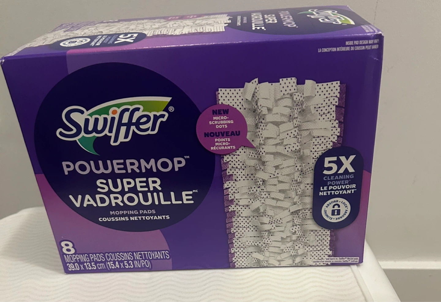 Swiffer PowerMop 8 pads